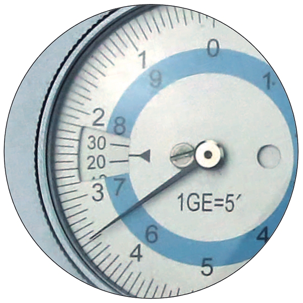 Universal bevel protractor, 4x90°, 200 mm