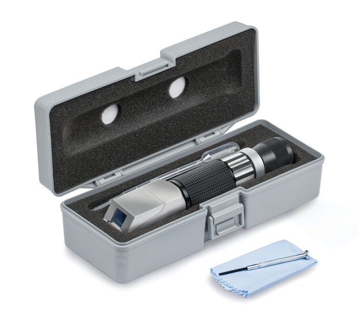 Réfractomètre analogique Brix 0~50%/50~80%, 0.5%/0.5%