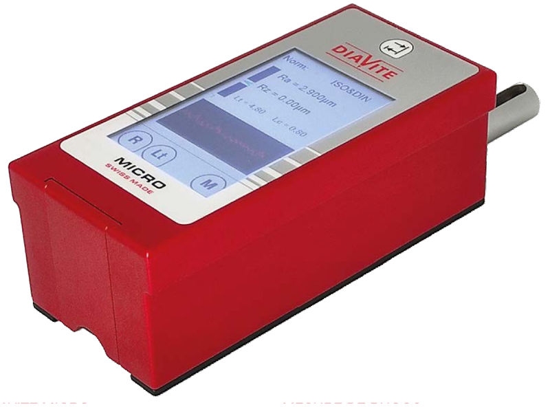 Rugosimètre Micro VH, système d'avance intégré, palpeur SH