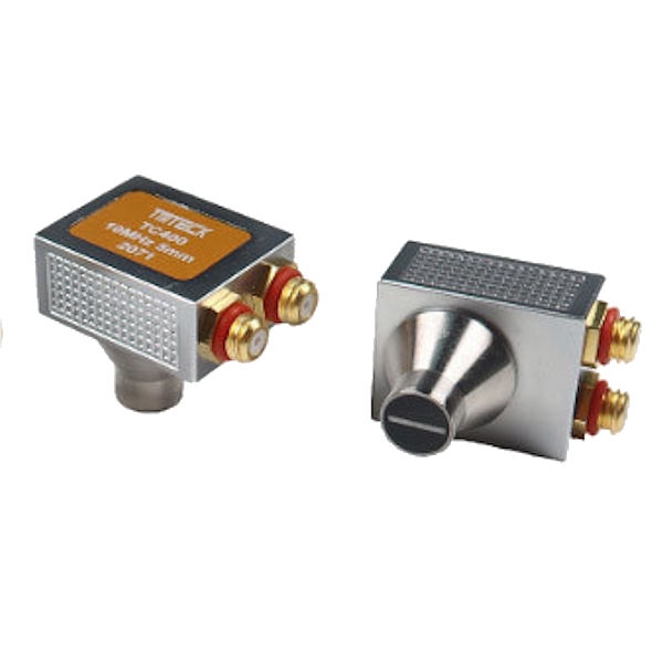 Dubbele ultrasone sonde TC400, 10 MHz, Ø5 mm, 0.5~50 mm