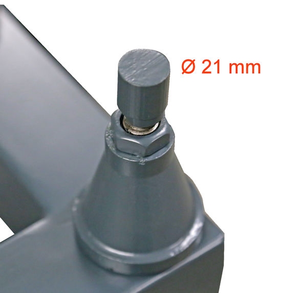 Steel tube stand for granit table 206.109