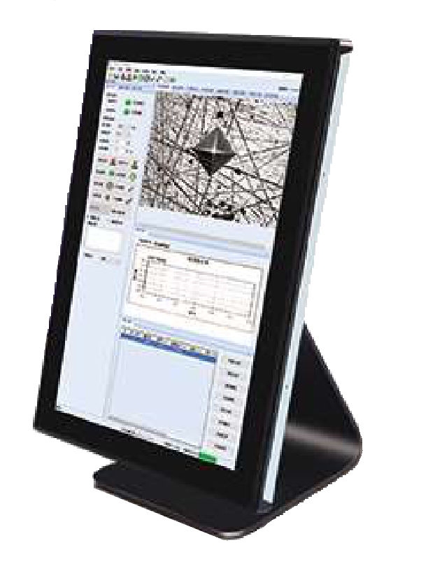 Manual/automatic Vickers/Knoop CCD measuring system & touch screen