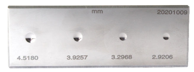 Système de mesure video d'empreintes Brinell 2.4~6 mm