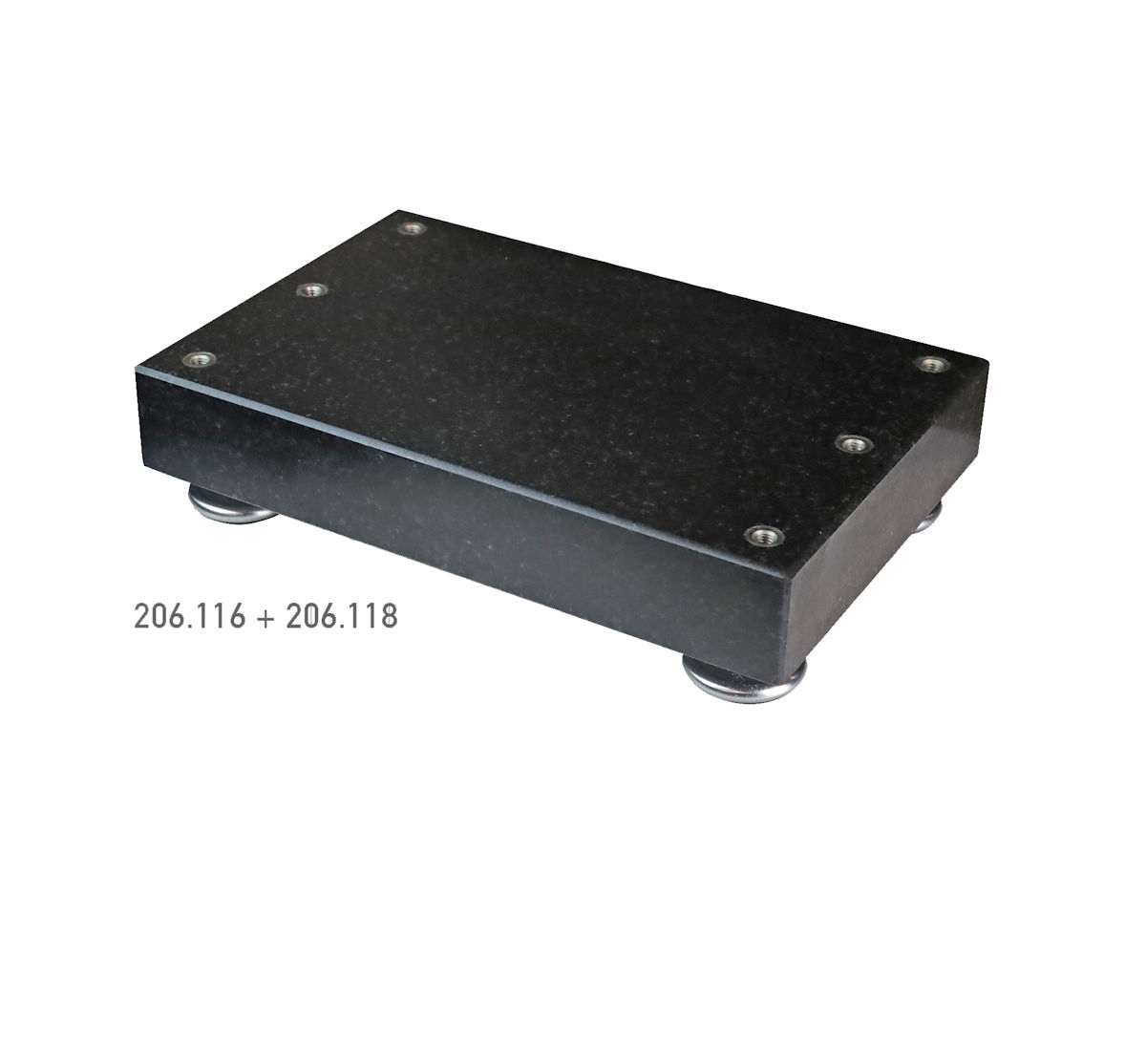 Granit dial bench 400x300x50 mm/ 6xM8