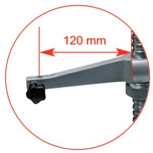 Granit dial bench gauge, 300x200/250 mm