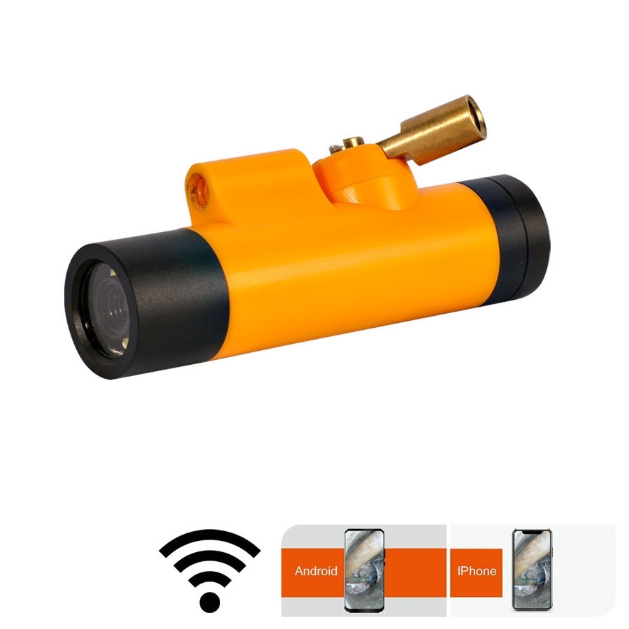 WIFI multi-purpose video camera with 1 m telescopic pole