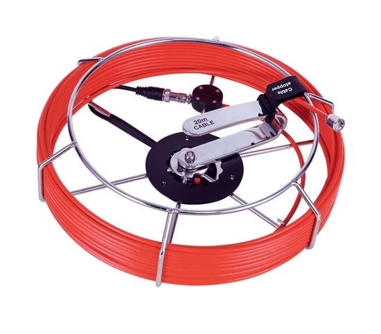 Video endoscope for pipes 3199F, display 7", Ø14 mm, L=20 m
