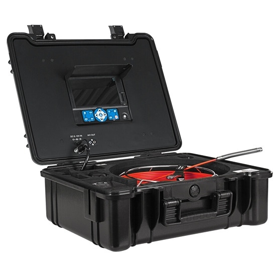 Video endoscope for pipes 3199F, display 7", Ø14 mm, L=20 m