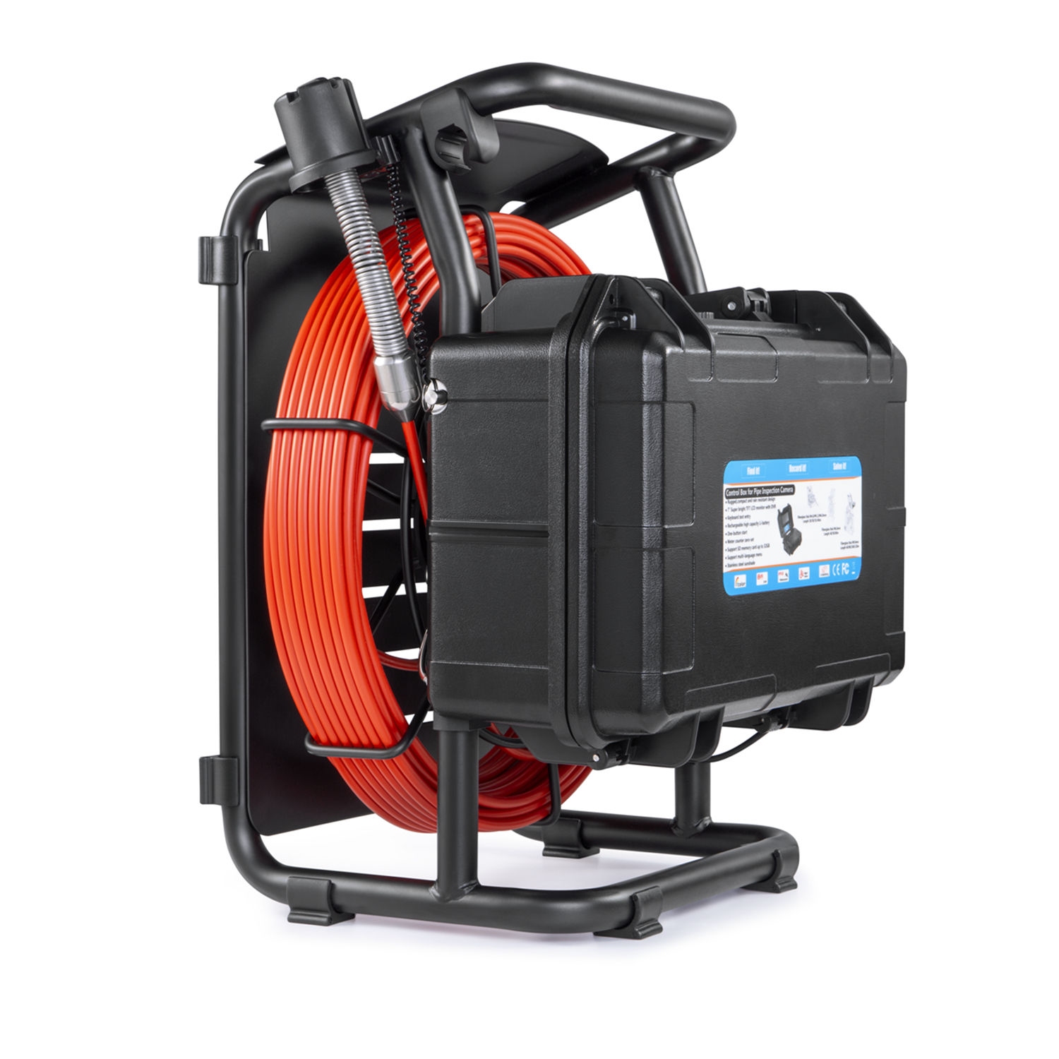 Video endoscope for pipes 3499FB, display 10", Ø23 mm,L=20 m