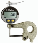 Digital thickness gauge JD50W, 10/0.01/50 mm