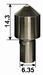 Intender Rockwell diamant, INSTRON