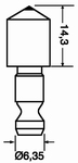 Indruklichaam Rockwell diamant, AVERY 6407