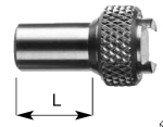 Opspanschacht voor zwaluwstaart voor K30~K48, Ø 8 mm h6