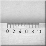 Replacement scale for crack magnifier RL-B-10