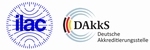 DAkkS calibration certificate for weight F1/2, 100 g