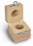 Wooden box for weight F2/M1/M2/M3, 5g