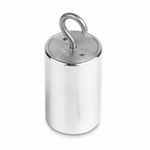 Hook weight finely turned stainless steel, 2 N