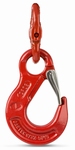 Hook with safety catch, cast steel, [Max] = 3 t