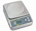 Compacte rvs weegschaal FOB, 6 kg/2 g, 175×165 mm