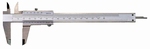 Pied à coulisse à vernier DIN 862, 300 mm, 60/17 mm, 1/50, rec