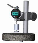 Thickness gauge HTG-13 according to ASTM D 1777-1