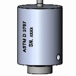 Insert Ø6,3/32,0 g for ASTM D 3767, 10±2 kPa