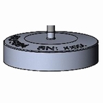 Insert Ø50,5/204 g pour ISO 5084/1±0,01 kPa