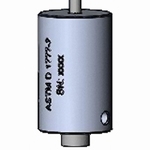 Insert Ø9,5/169 g/23,4±0,7 kPa pour ASTM D 1777-Option 2