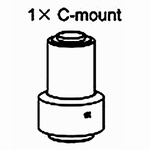 C-mount, coëfficiënt 1x, OLM-1/OKO-1