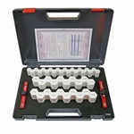 Set 40 meetstift, 0.5~20.0 mm, stap 0.5 mm, ± 4 µm