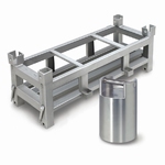 Container weight 20x10 or 10x20 kg, weight 50kg, tol ±2.5g