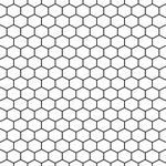 Grid pattern for hardness block