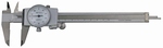 Pied à coulisse à horloge, DIN 862, 200 mm / 0.01 mm