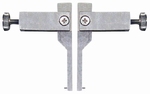 Pair of inserts for grooves, needle points, 100 mm