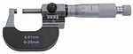 Outside micrometer,  Ø6.5 mm, 0.5mm, 0~25 mm