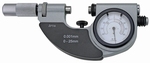Micromètre d'extérieur avec cadran 0~25 mm, 0.001 mm