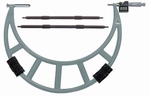 Outside digital micrometer, Ø6.5 mm, 0.5 mm, 300~400 mm