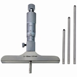 Depth micrometer, flat, 0~300 mm