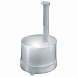 Inset sieve basket PD 04, fits into beakers, plastic