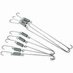 Set of spring clamp for ZF 10 laboratory bottles