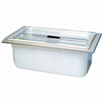Insert tub KW 14, polypropylene, non-perforated & lid