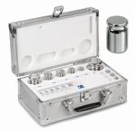 Set eco weight F1, inox, aluminium case, 1 mg~50 g