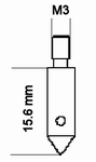 Intender Rockwell diamant, Affri portable
