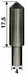 Indruklichaam Micro Knoop diamant, LEITZ MINI LOAD
