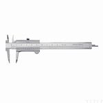 Small vernier caliper, 100 mm, 30/17 mm, 1/20, rec
