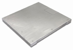 Weighing plate KFP, IP68, 1500 kg/500 g, 1000x1000x80 mm (M)
