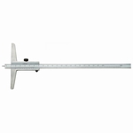 Depth vernier caliper, 300 mm, 100 mm, 1/20