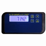 Digitaal display voor capacitief meetsysteem voor 1 as