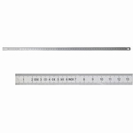 Steel ruler, inox, 24x0.5 mm,1000 mm