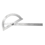 Rapporteur en acier inoxydable 0~180°, 150x200 mm